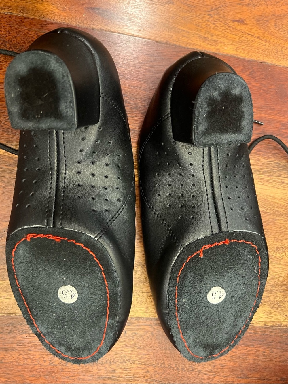 Black boys Lace-Up Ballroom Shoes - Picture 2 of 2